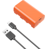 SmallRig 4971 NP-F550 USB-C Rechargeable Camera Battery Orange