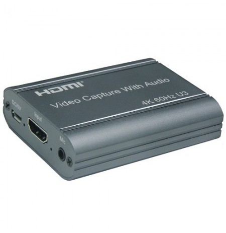 Vaizdo fiksavimo įrenginys HDMI, USB3.0, 4K 60Hz