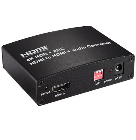 HDMI garso skirstytuvas (extractor), HDMI į HDMI+garsas, 4K 60Hz