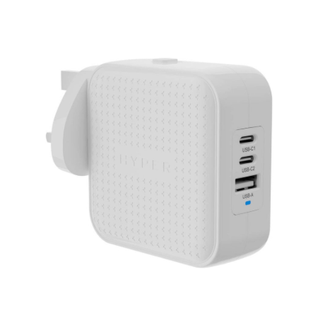 Hyper HyperJuice 70W USB-C GaN Travel Charger (3C+1A) - White | Hyper