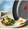 TEFAL Pan | H0560642 | Frying | Diameter 28 cm | Suitable for induction hob | Fixed handle | Black