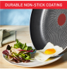 TEFAL Pan | H0560442 | Frying | Diameter 24 cm | Suitable for induction hob | Fixed handle | Black