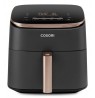 Cosori Turbo Blaze Chef Edition Single 6 L Stand-alone 1725 W Hot air fryer Black, Pink gold
