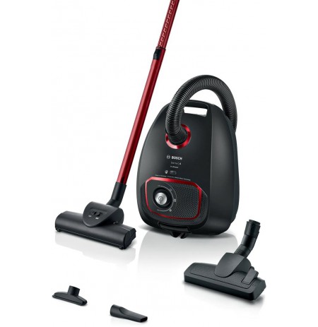 Bosch Serie 4 BGB41POW1 850 W black bagged vacuum cleaner
