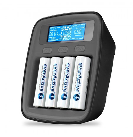Battery charger Ni-MH USB-C everActive NC1000MV2
