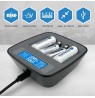 Battery charger Ni-MH USB-C everActive NC1000MV2