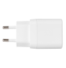 USB sieninis įkroviklis DELTACO, 2x USB-A, 12 W prievadai, maks. bendra galia 12 W, baltas / USB-AC200 / 1903265