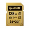 Lexar SDXC ARMOR Gold UHS-II U3, Stainless Steel, IP68 R280/W210 (V60) 128GB
