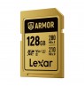 Lexar SDXC ARMOR Gold UHS-II U3, Stainless Steel, IP68 R280/W210 (V60) 128GB