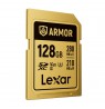 Lexar SDXC ARMOR Gold UHS-II U3, Stainless Steel, IP68 R280/W210 (V60) 128GB
