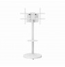 Gembird TVS-86TR-01-W TV floor stand, 37" - 86", white