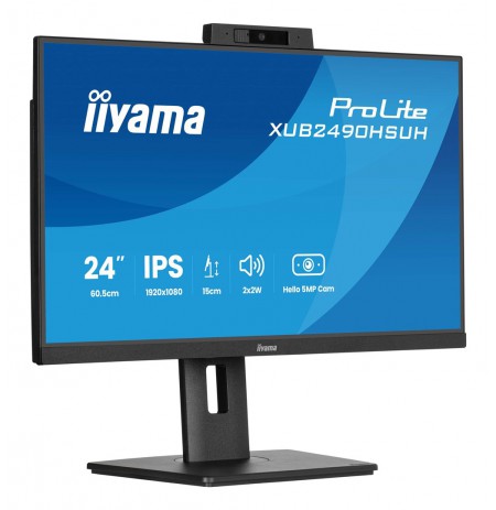 iiyama XUB2490HSUH-B2 computer monitor 60.5 cm (23.8") 1920 x 1080 pixels Full HD LED Black