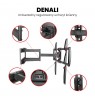 Montis bracket TV „DENALI” 37"- 105" MT162 2.67 m (105") Black