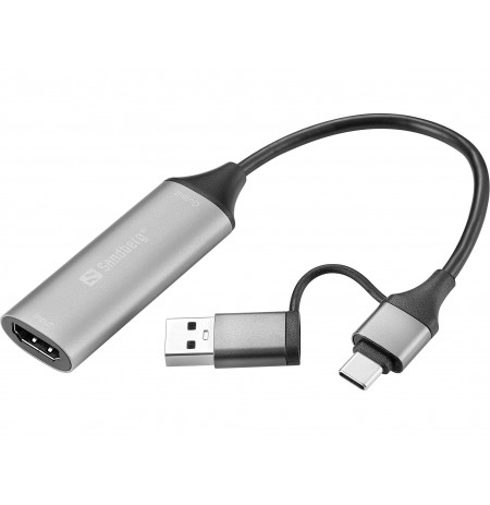 Sandberg 136-70 HDMI Capture Link to USB-C/A