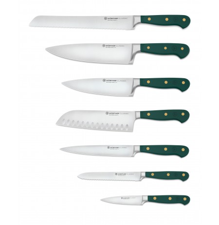 WUSTHOF 1091770717  Classic Colour peilių rinkinys, 7vnt., fresh rosemary