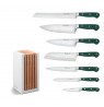 WUSTHOF 1091770717  Classic Colour peilių rinkinys, 7vnt., fresh rosemary