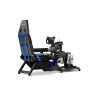 Next Level Racing Boeing Commercial Edition Flight Simulator | Blue highlights