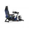 Next Level Racing Boeing Commercial Edition Flight Simulator | Blue highlights