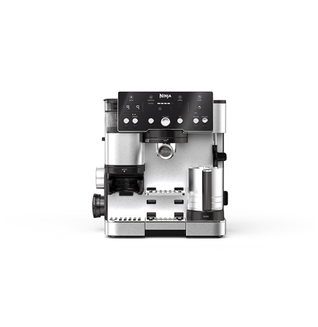 NINJA | Luxe Cafe Essential Espresso Machine | ES501EU | Pump pressure 9 bar | Built-in milk frother | Semi-automatic | Black