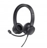 Trust HS-150 Headset Wired Head-band Office/Call center Black