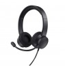 Trust HS-260 Headset Wired Neck-band Office/Call center USB Type-A Black