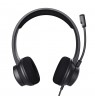 Trust HS-260 Headset Wired Neck-band Office/Call center USB Type-A Black