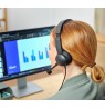 Trust HS-260 Headset Wired Neck-band Office/Call center USB Type-A Black