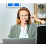Trust HS-260 Headset Wired Neck-band Office/Call center USB Type-A Black