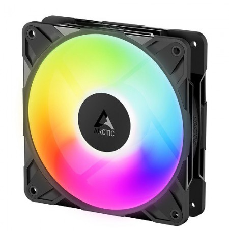 ARCTIC P12 PRO Reverse PWM PST A-RGB korpuso ventiliatorius, 4-pin, 120mm