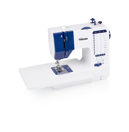 Tristar Sewing machine | SM-6005 | Number of stitches 38 | Number of buttonholes 1 | White/Blue