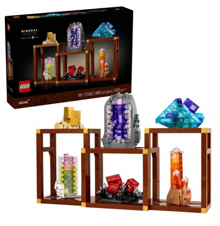 LEGO IDEAS 21362 Mineral Collection