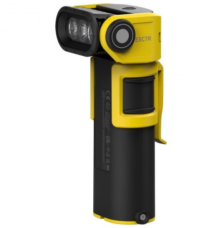 Ledlenser flashlight EXC7R with charging stat.