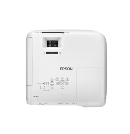 Epson EB-FH54 Projektorius 3LCD FHD 1920x1080, 4100 ANSI lumens, USB, Ethernet LAN, Balta