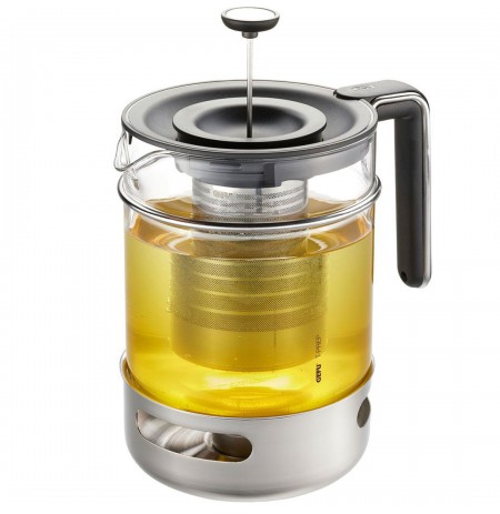 GEFU T-PREP Tea Kettle with Warmer 1.5 ltr