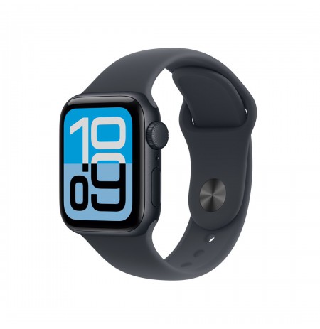 Apple Watch SE (3nd generation) SE 3 GPS 40mm Midnight Aluminium Case with Midnight Sport Band - M/L