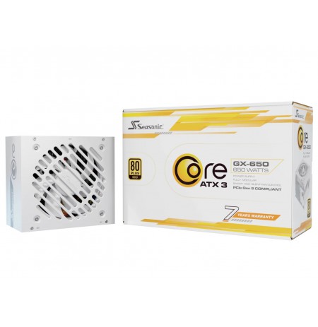 Seasonic CORE GX-650 power supply unit 650 W 20+4 pin ATX ATX White