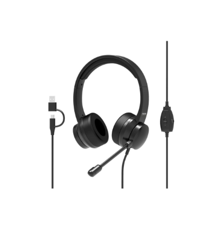 PORT CONNECT Stereo Headset Wired USB Comfort | PORT CONNECT
