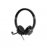 PORT CONNECT | Stereo USB Headphone PRO ON'R 300 | Wired | On-ear | Black | Noise canceling