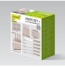 Maestro MR-1412-BEIGE Knife set with block + Cutting board set Beige