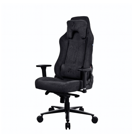 Arozzi Soft Fabric/Metal/Aluminium | Gaming Chair | Vernazza Soft Fabric | Pure Black