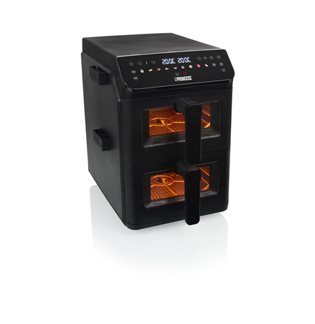 Princess Double Stack Airfryer | 182490 | Power 3000 W | Capacity 11.2 L | Black