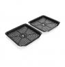 Princess Double Stack Airfryer | 182490 | Power 3000 W | Capacity 11.2 L | Black