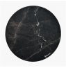 Arozzi Zona Round Floor Pad | Black Marble