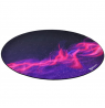 Arozzi Zona Round Floor Pad | Purple Galaxy