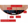 Unold 86545 electric space heater Indoor Black, Wood Fan electric space heater