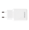 USB-C įkroviklis DELTACO, 5 W, 2x USB-C PD, plonas, 45 W, baltas / USBC-AC200 / 1903269