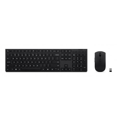 Lenovo Wireless Rechargeable Keyboard and Mouse Se