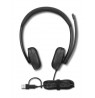 Lenovo VoIP 5000 Wired Headset w/ Mic, USB A/C, Bl
