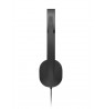 Lenovo VoIP 5000 Wired Headset w/ Mic, USB A/C, Bl