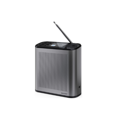 Sharp OSAKA Portable Digital Radio | DR-P530(GY) | USB port | Bluetooth | FM radio | Wireless connection